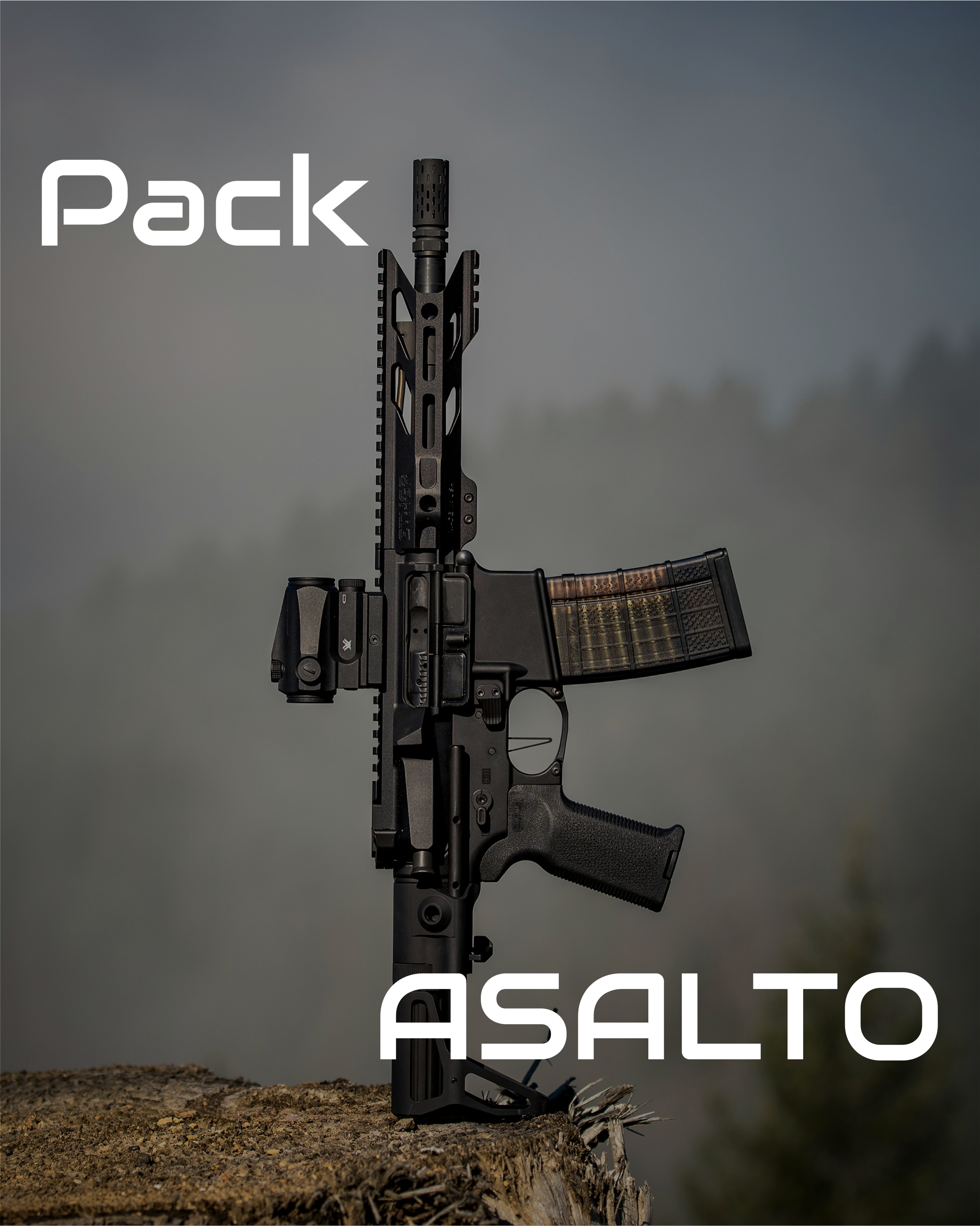 Pack Asalto de O'Clock Airsoft