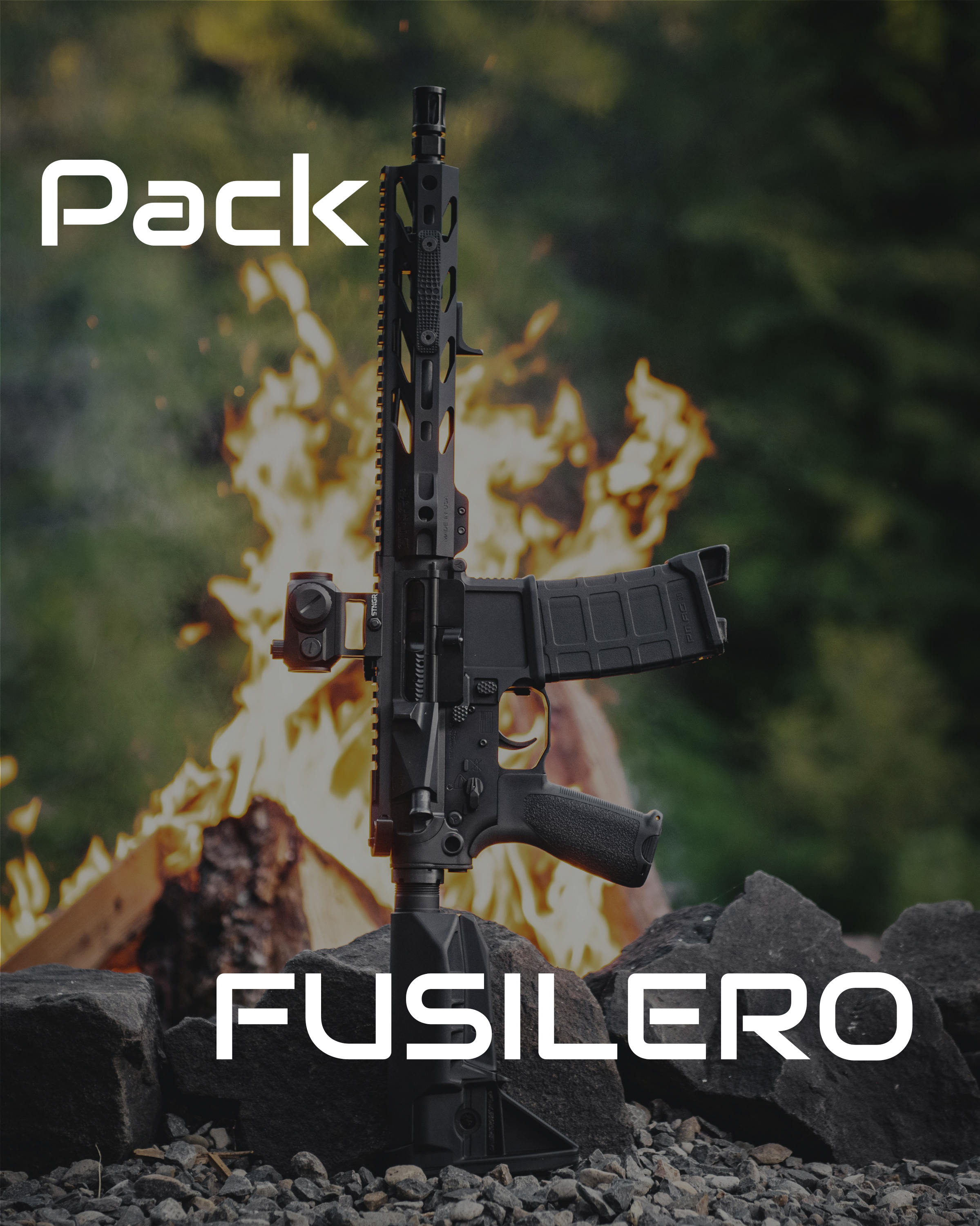 Pack Fusilero de O'Clock Airsoft